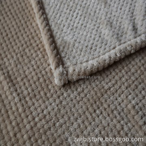 printed floral fleece blanket